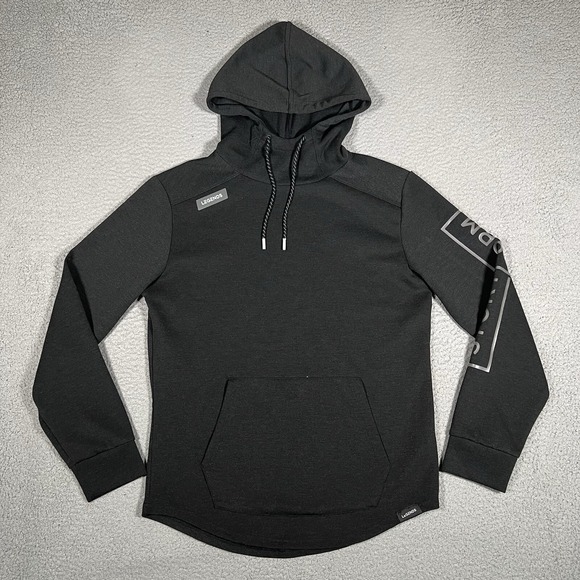 Legends‎ Hoodie Mens Small Black Hawthorne Tech Fleece Pullover Casual Outdoor - Picture 1 of 11